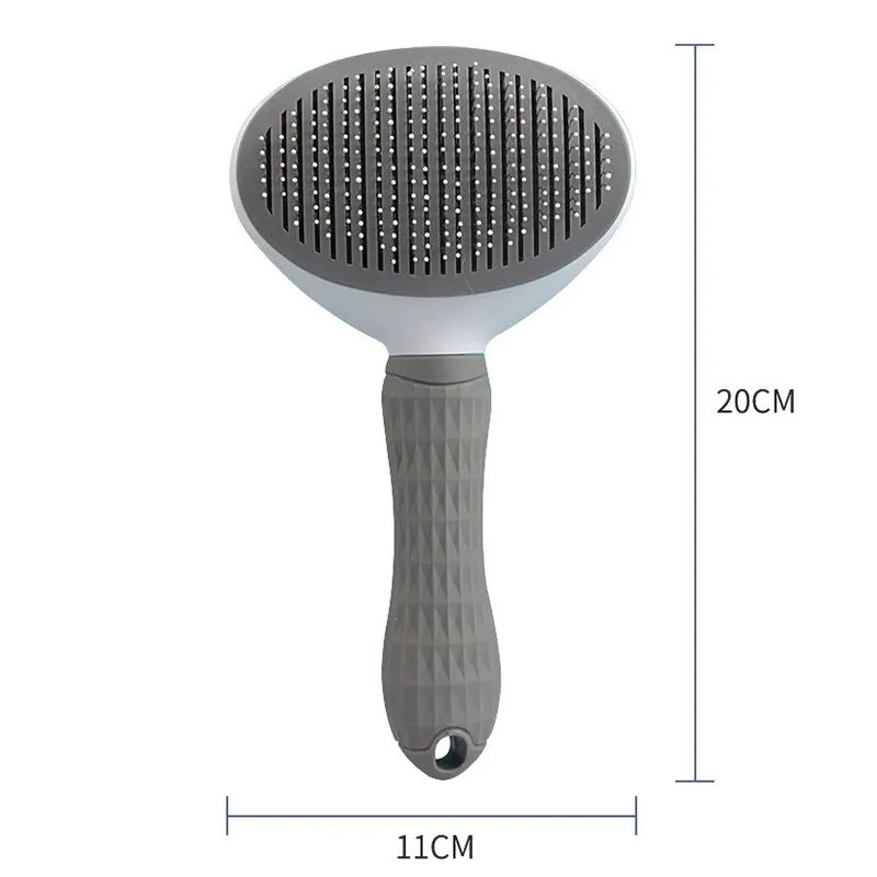 Pet Hair Remover Brush | Dog & Cat Grooming Comb