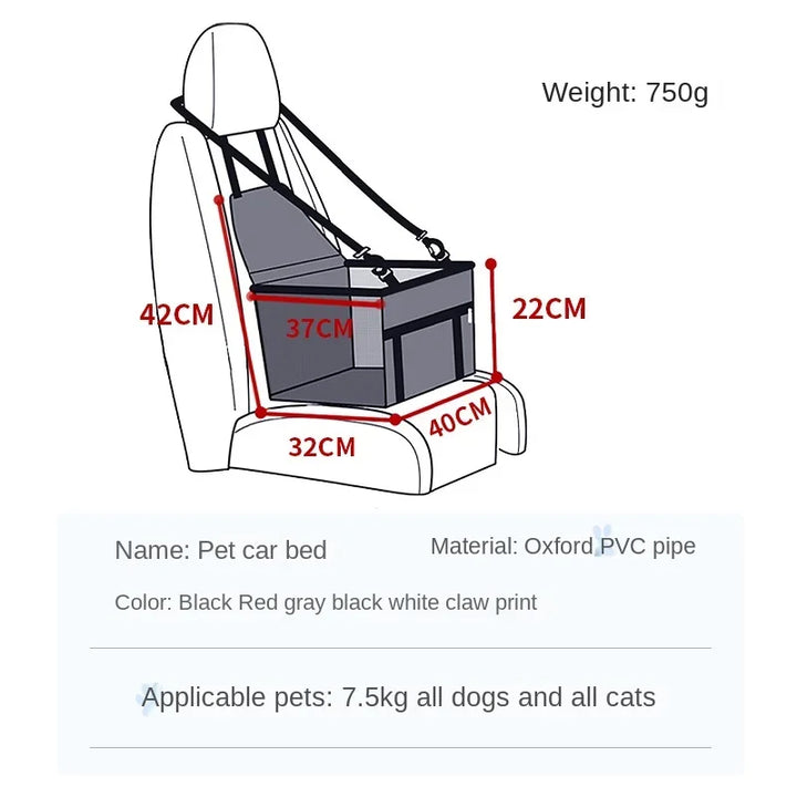 Waterproof Pet Car Bed