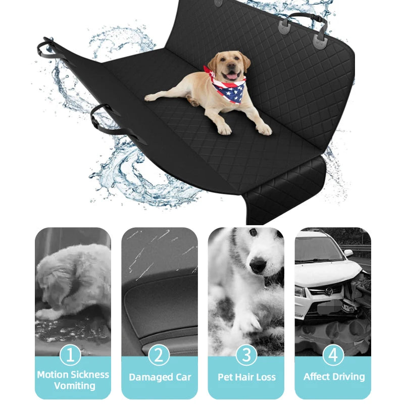 Dog Car Seat Cover | Waterproof Pet Travel Carrier