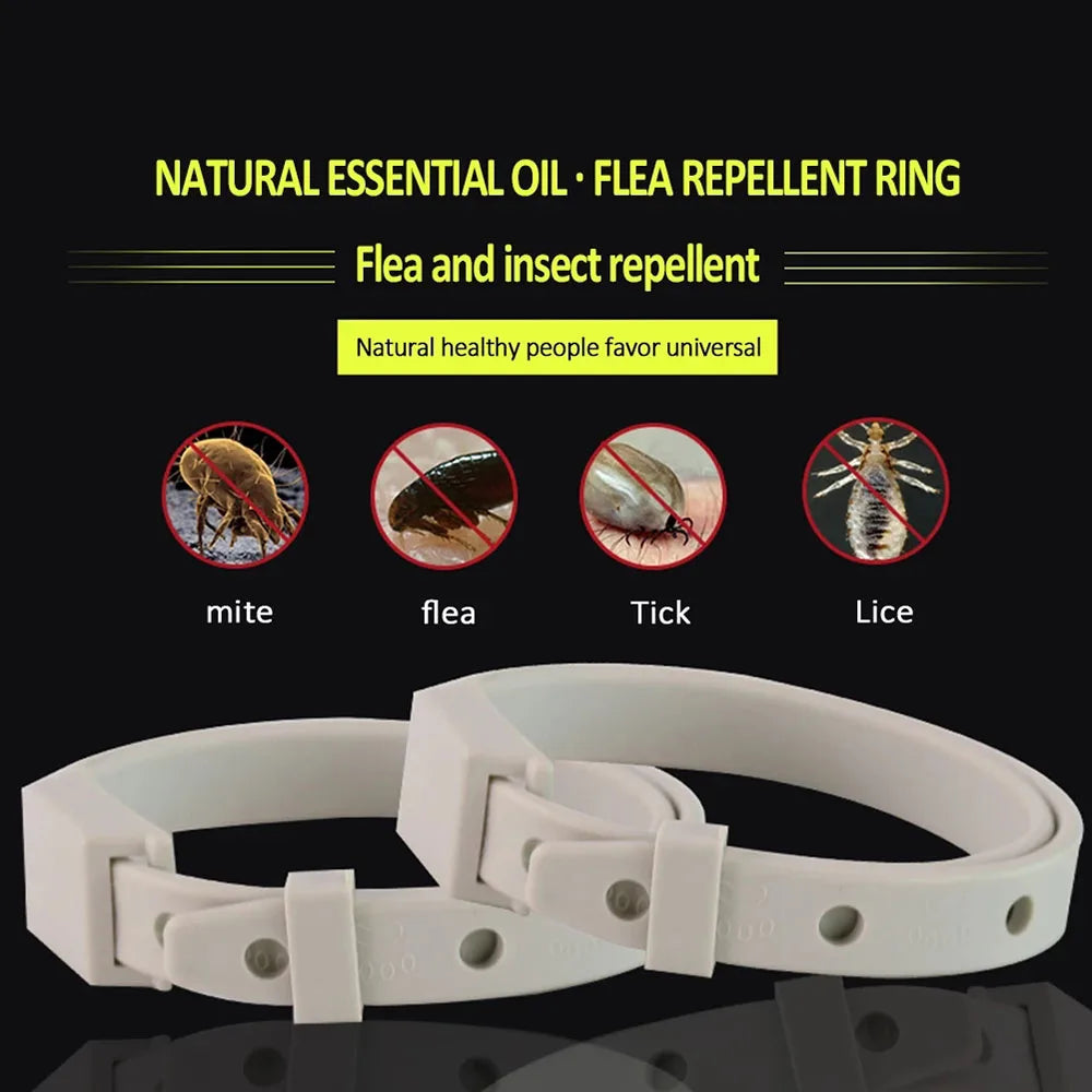 Anti Flea Tick Collar For Cats & Small Dogs | Antiparasitic 8 Month Protection